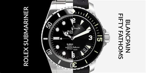 blancpain 1315 vs rolex 3135|Blancpain Fifty Fathoms and Rolex Submariner: Collectors’ Guide.